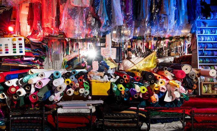 Cardiff Market - The Material Stall